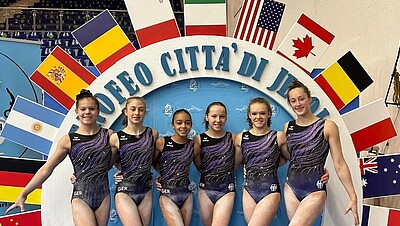Juniorinnenteam in Jesolo