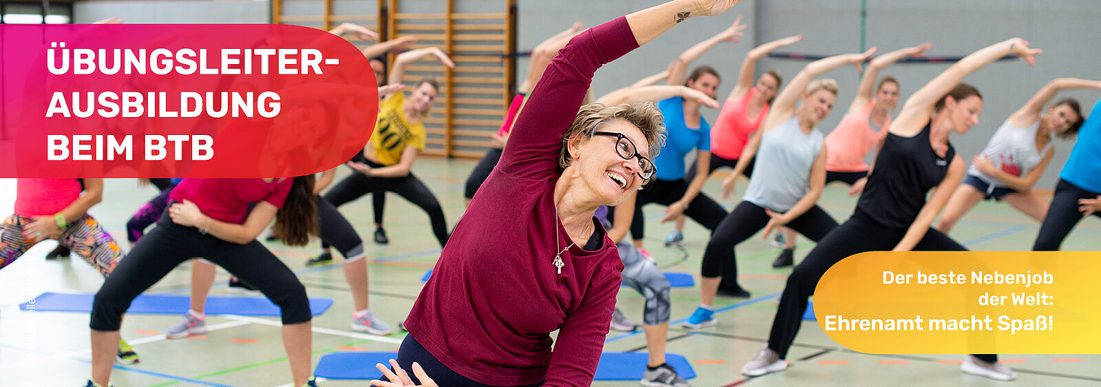 Banner BTB-Übungsleiter