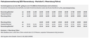Fahrplan Schienenersatzverkehr von Ravenburg-Markdorf - Meersburg pdf