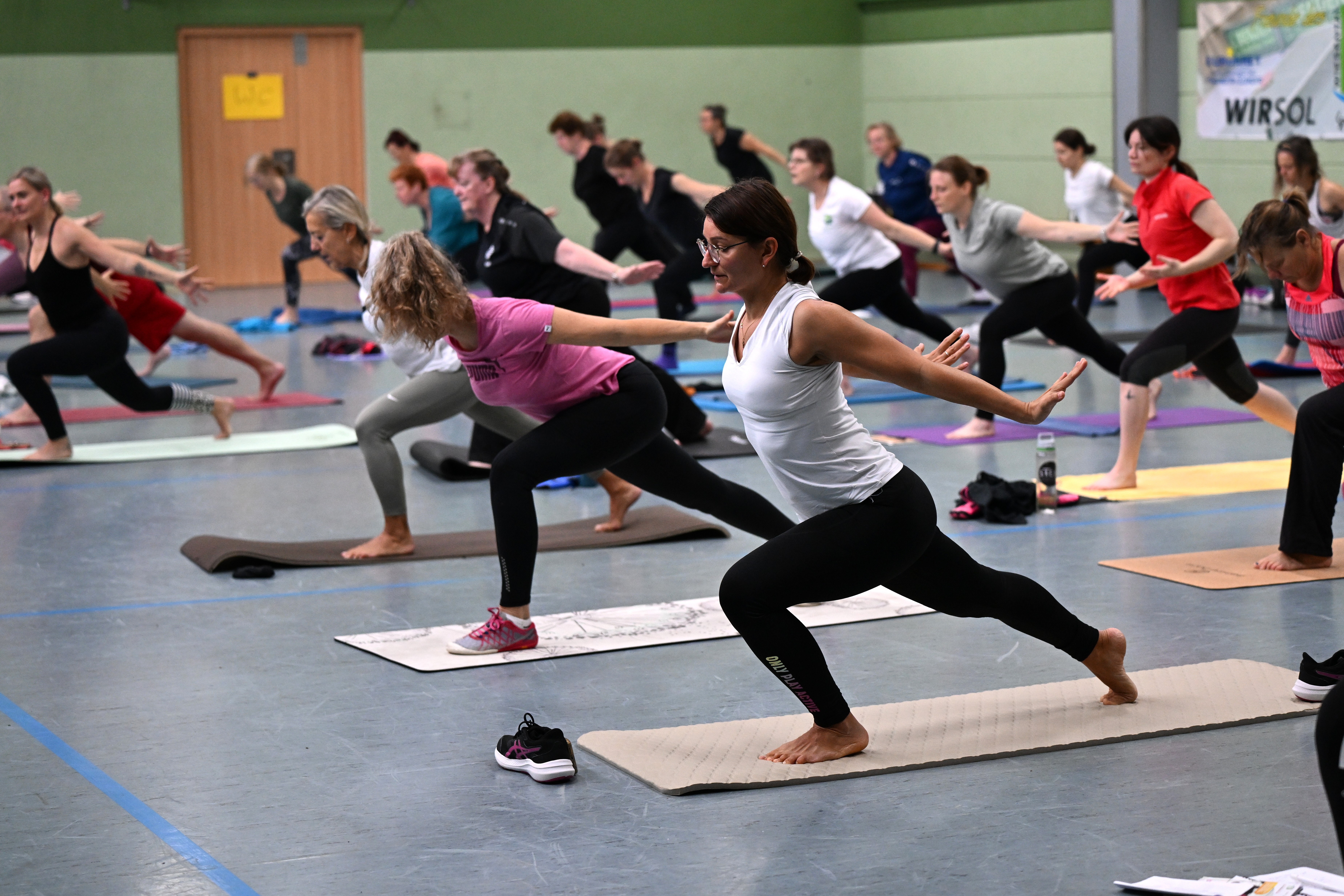 Symbolbild Workout Workshop bei der GYMWELT-Convention 2025