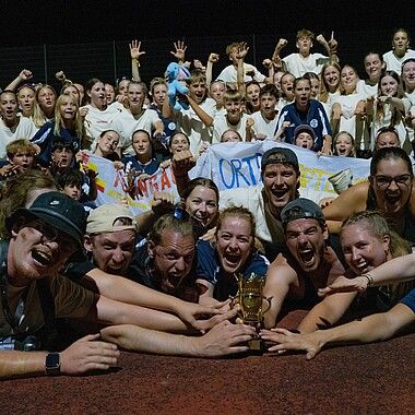 Gruppenbild die Sieger MiMu und Ortenau vom Spiel ohne Grenzen im Camp Breisach 2026