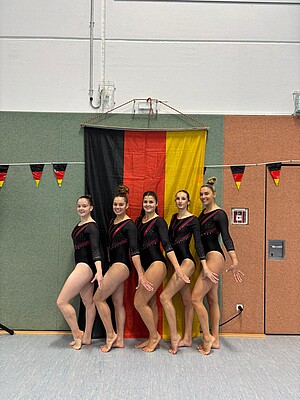 Mannschaftsfoto Baden Auswahl AK 16-29 weiblich bei Bundespokal 2025