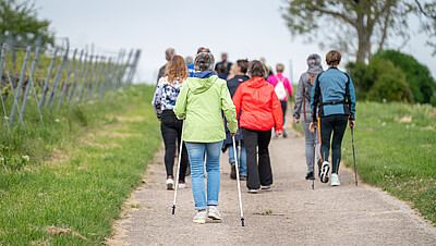 Personen beim wandern