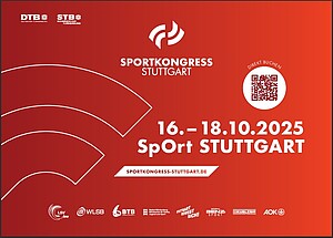 Flyer Sportkongress Stuttgart 2025