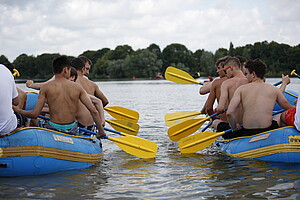 Symbolbild: Paddeln bei "Der besondere Wettbewerb" beim Landesturnfest 2026 in Konstanz