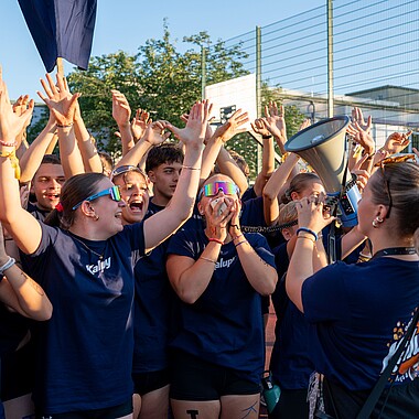 Gruppenbild Karlsruhe beim Spiel ohne Grenzen im Camp Breisach 2026