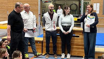 Verleihung BTB-Nachhaltigkeitssiegel an den TV Bretten