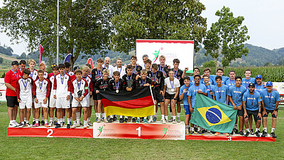 Siegerehrung Platz 1 bis 3