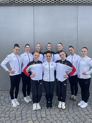 Sportler in Prag