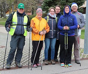 Gruppenbild Teilnehmer bei Landeswandertag 2019