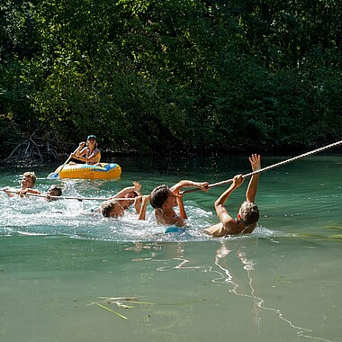 Symbolbild Möhlinhangeln beim Lagerwettstreit im Camp Breisach 2026