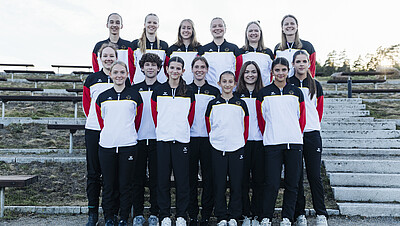 Gruppenfoto: Badische Delegation bei der Rope Skipping EM in Oslofjord in Norwegen 2026