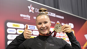 Silja Stöhr mit Goldmedaille bei den Finals