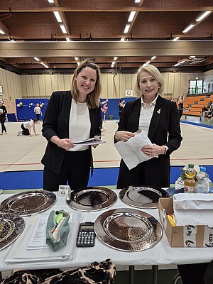 Beatrice Sackmann und Anna Seel