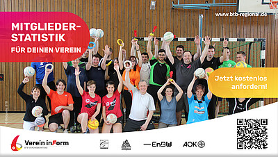 Flyer Mitgliederstatistik 2025
