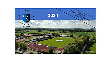 Titelblatt des Kalenders des SV Langensteinbach 2024