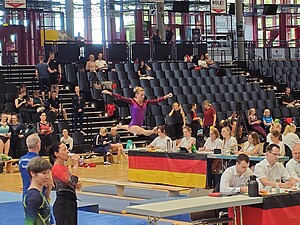 Blick in die Halle