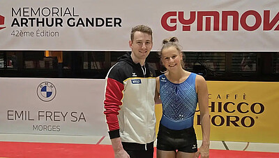 Nils Dunkel und Silja Stöhr bei 42. Memorial Arthur Gander 2025