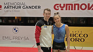 Nils Dunkel und Silja Stöhr bei 42. Memorial Arthur Gander 2025