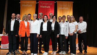 Gruppenbild neues Präsidium 2026