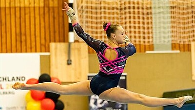 Ebba Mühl im Sprung