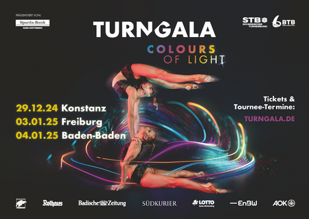 Flyer TurnGala 2024/2025 "Color of light"