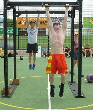 Symbolbild Teilnehmer bei den 4XF Games beim Landesturnfest 2022 in Lahr
