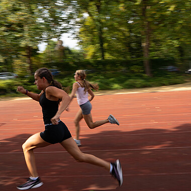 Symbolbild 100m Lauf beim Lagerabzeichen im Camp Breisach 2026