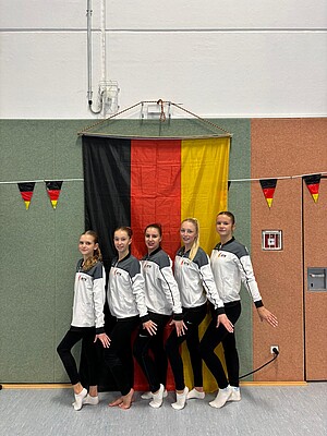 Mannschaftsfoto Baden Auswahl AK 12-15 weiblich bei Bundespokal 2025