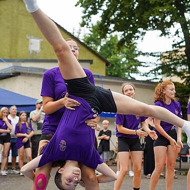 Symbolbild IG Auftritt beim Tag des offenen Zeltes im Camp Breisach 2026